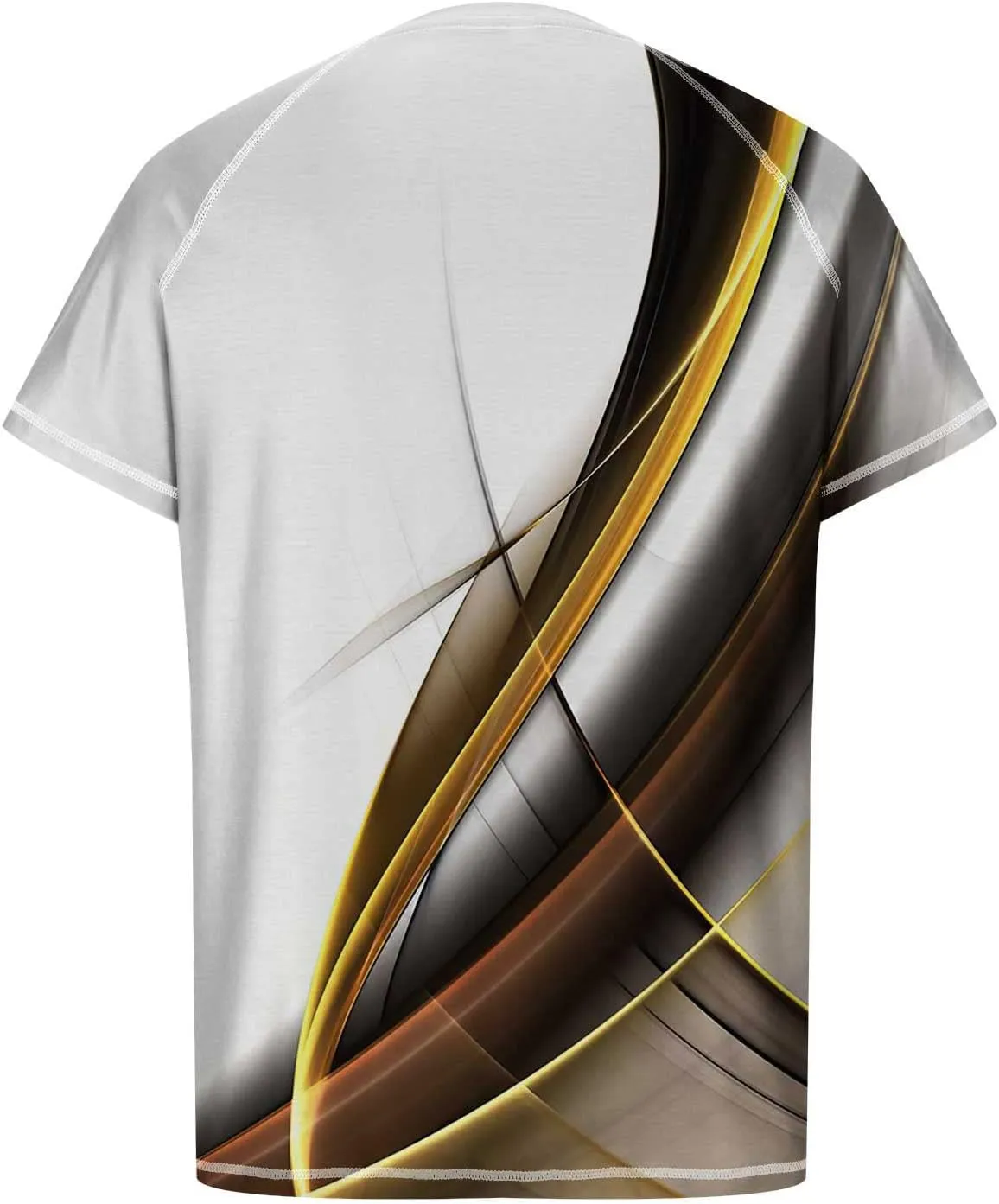 Men T Shirts Big and Tall Short Sleeve 3D Digital Print Pullover Shirt Summer Casual Crew Neck Basic Work Top