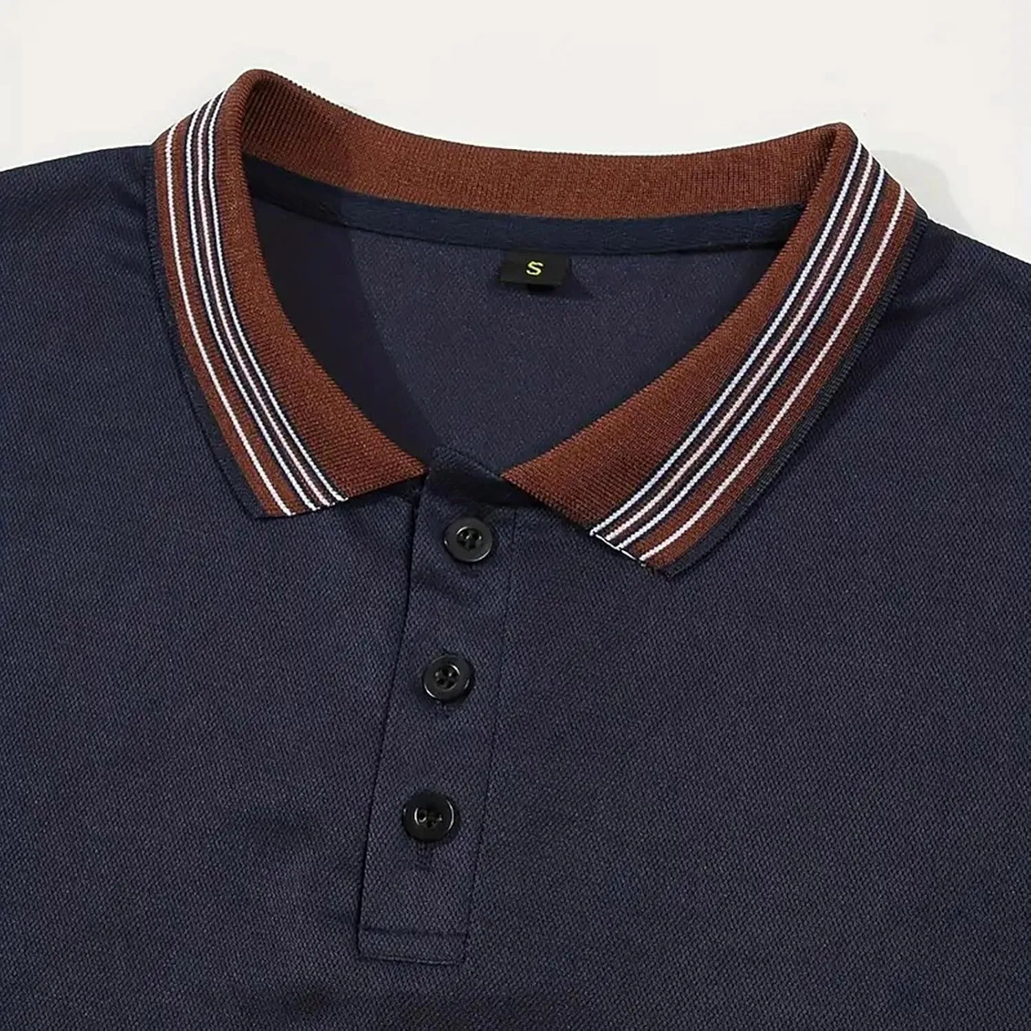 Mens Athletic Short Sleeve Polo Shirts 2025 Casual Golf Shirts Buttons Collared Solid T Shirts with Pocket