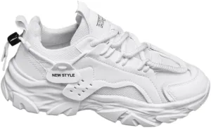 Men's Casual Cool Solid Color Thick Bottom Sneakers, Wear-Resistant Non-Slip Running Shoes for All Seasons