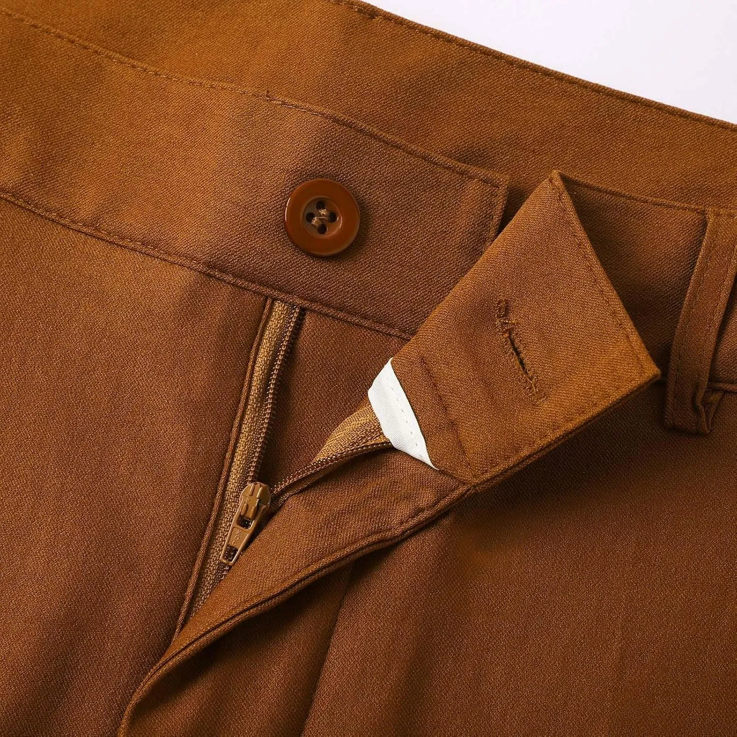 Mens Casual Pants Flare Pants Solid Color Outdoor Stretch Comfortable Hiking Comfy Wide Leg Disco Pant with Pockets