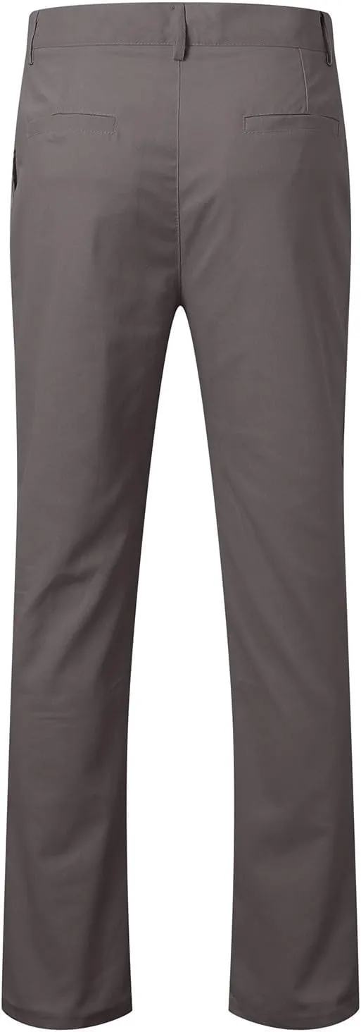 Men's Pants Linen Pants Solid Color Straight Business Summer Casual Comfortable Beach Fashion Slim Fit Dress Pant