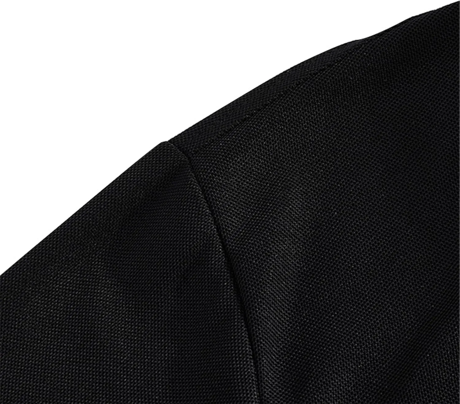 Men's Polo Shirts Short Sleeve Collared Golf Tops Fashion Casual Raglan