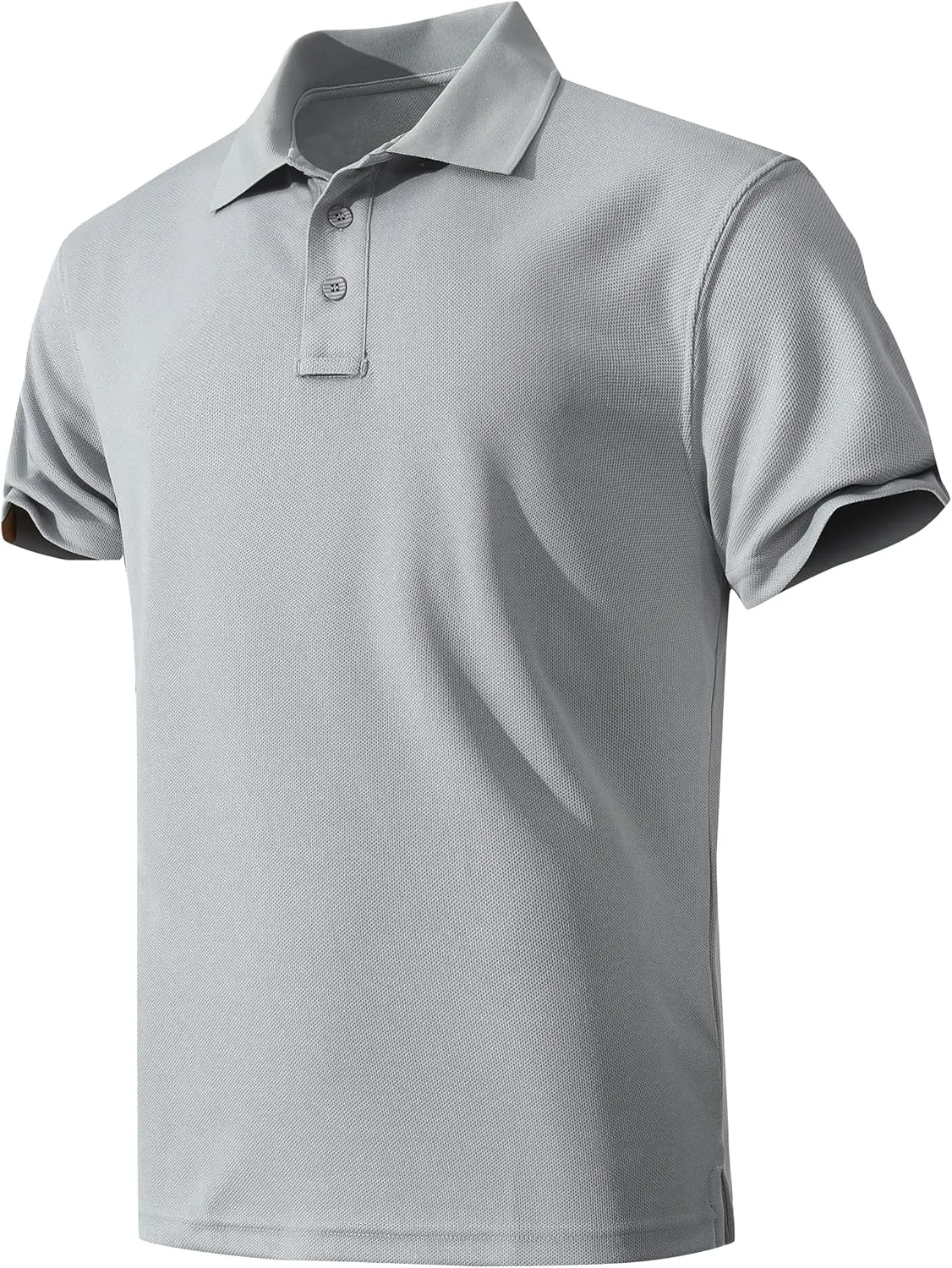 Men's Quick-Dry Active Polo Shirts Short Sleeve Performance for Golf Tennis Daily Casual Collared T-Shirt