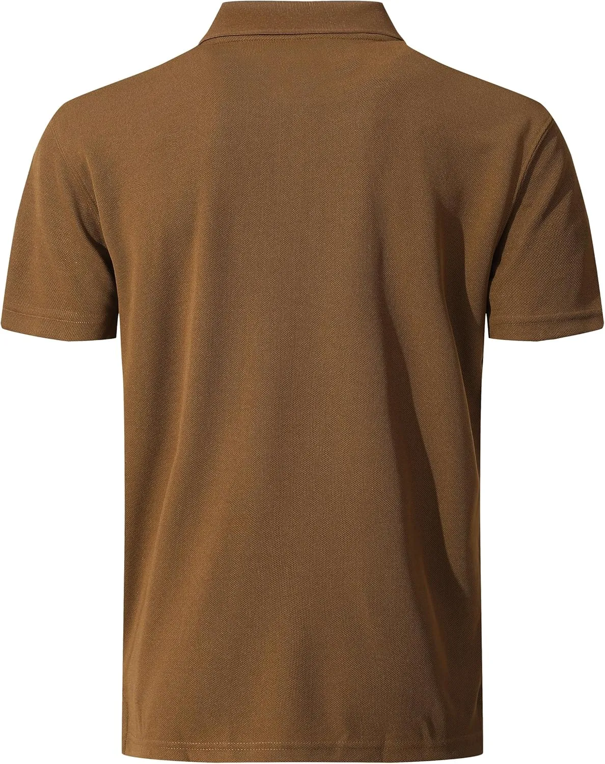 Men's Quick-Dry Active Polo Shirts Short Sleeve Performance for Golf Tennis Daily Casual Collared T-Shirt