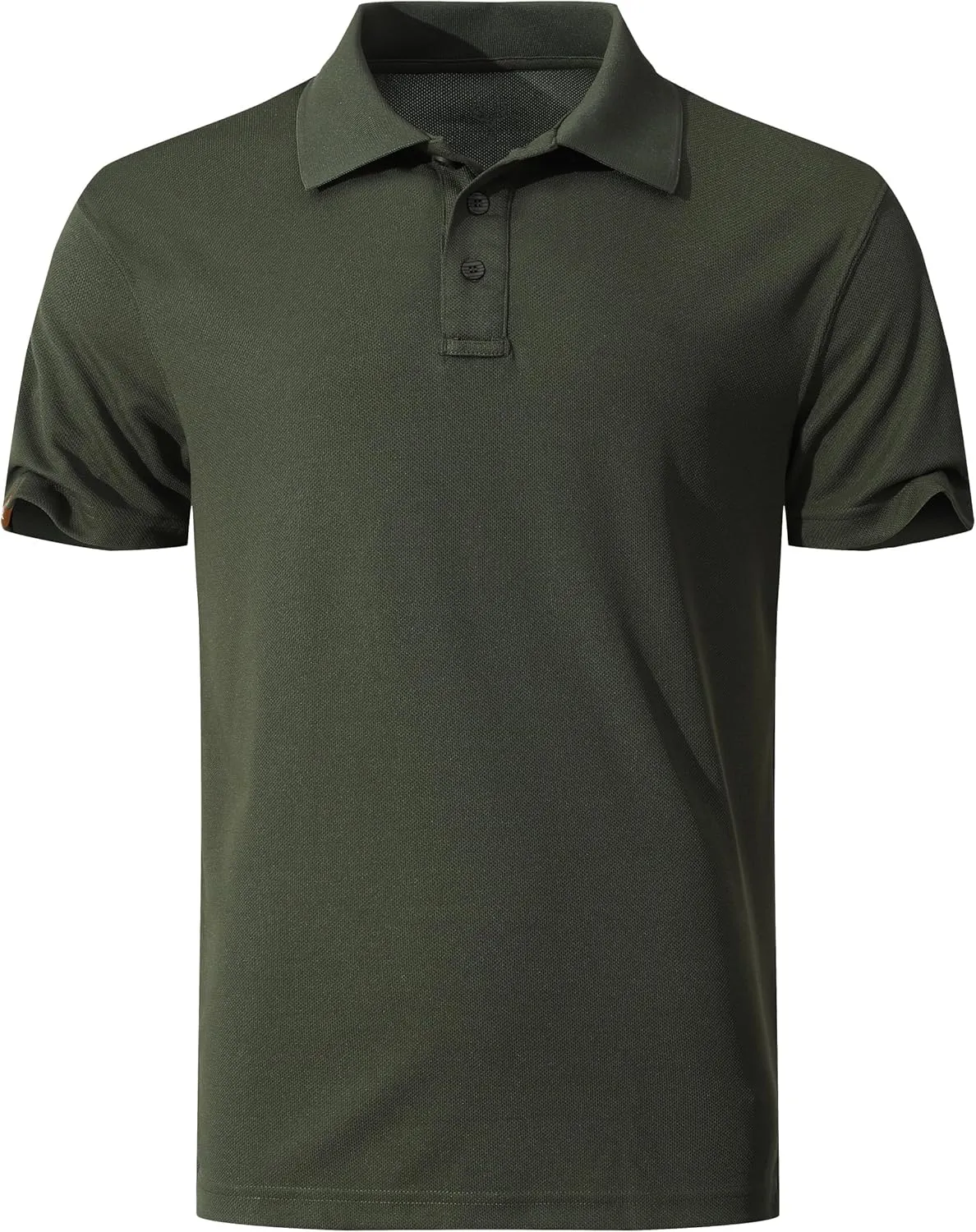 Men's Quick-Dry Active Polo Shirts Short Sleeve Performance for Golf Tennis Daily Casual Collared T-Shirt