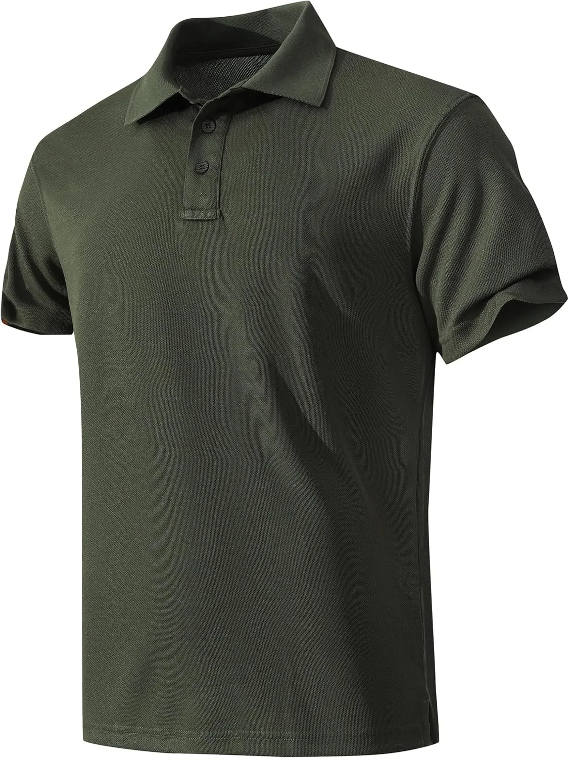 Men's Quick-Dry Active Polo Shirts Short Sleeve Performance for Golf Tennis Daily Casual Collared T-Shirt
