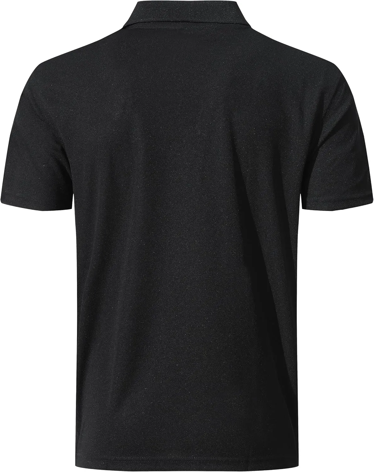 Men's Quick-Dry Active Polo Shirts Short Sleeve Performance for Golf Tennis Daily Casual Collared T-Shirt