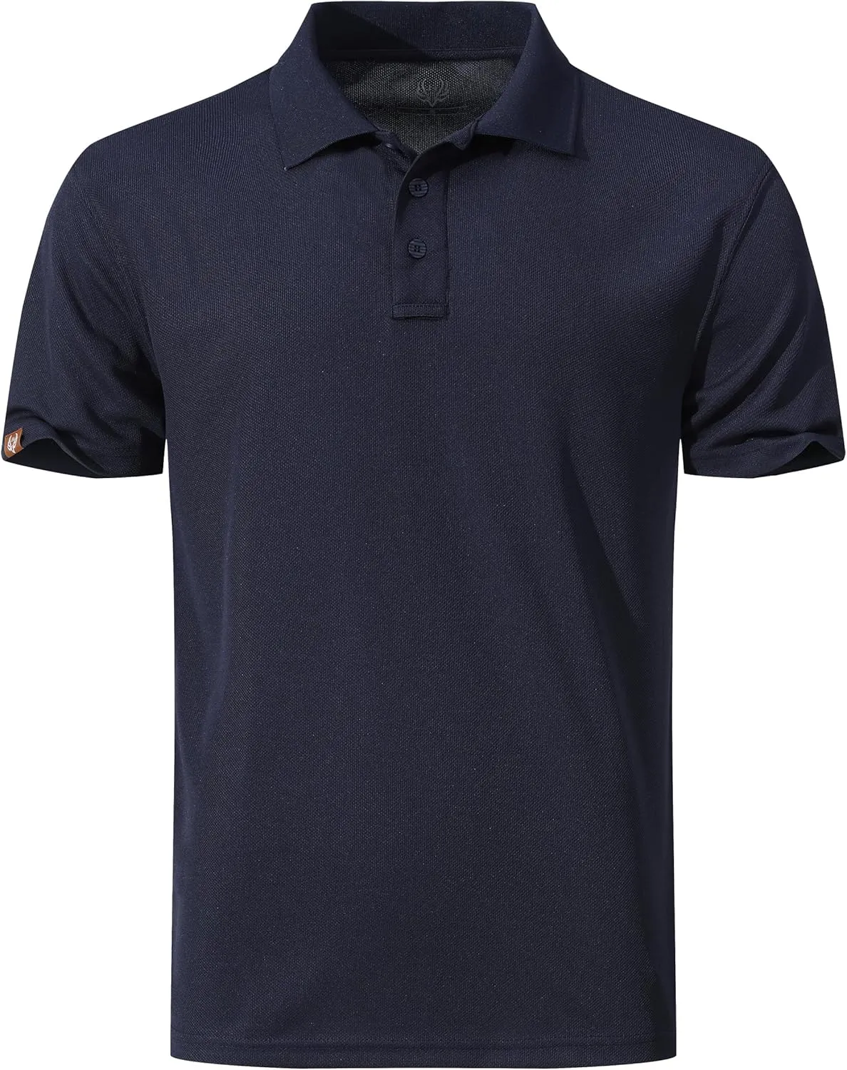 Men's Quick-Dry Active Polo Shirts Short Sleeve Performance for Golf Tennis Daily Casual Collared T-Shirt