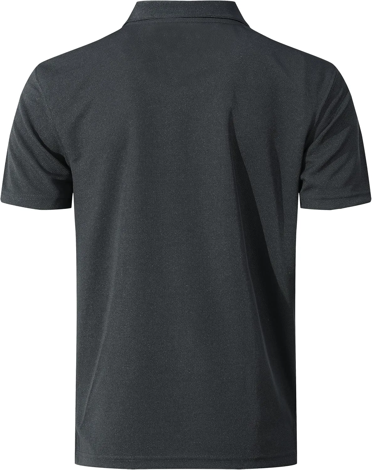 Men's Quick-Dry Active Polo Shirts Short Sleeve Performance for Golf Tennis Daily Casual Collared T-Shirt