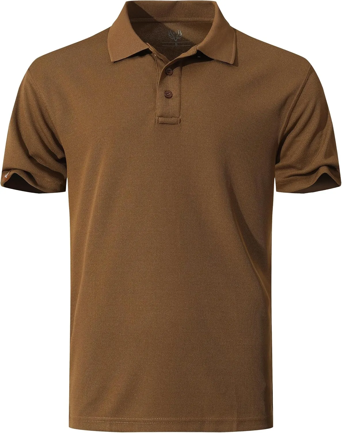 Men's Quick-Dry Active Polo Shirts Short Sleeve Performance for Golf Tennis Daily Casual Collared T-Shirt