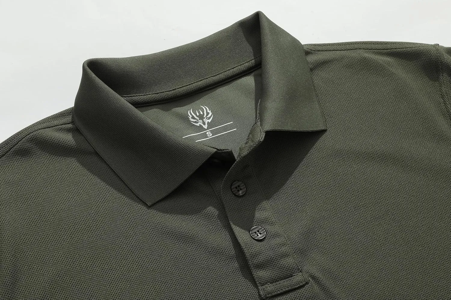 Men's Quick-Dry Active Polo Shirts Short Sleeve Performance for Golf Tennis Daily Casual Collared T-Shirt