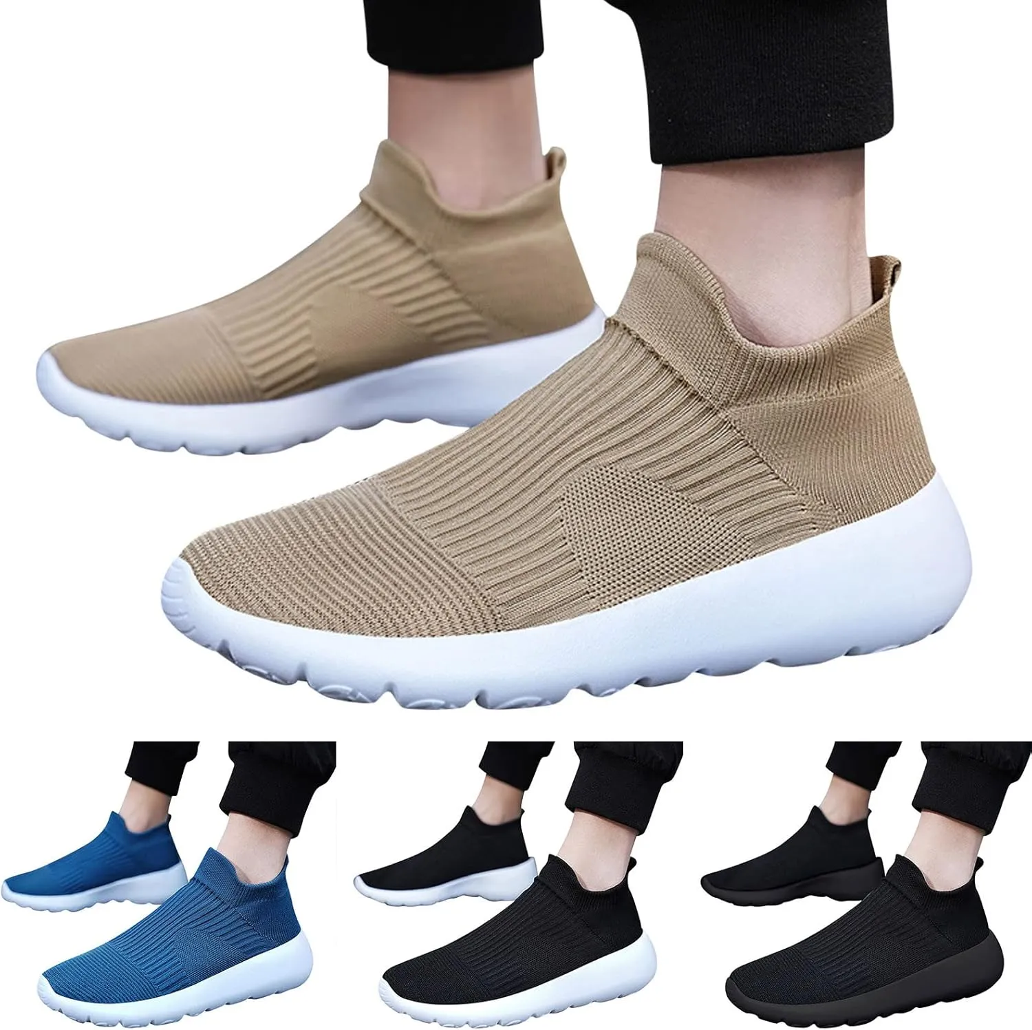 Men's Sneakers Men's Fashion Sneakers Sneaker for Men Slip on Shoe for Men Athletic Gym Casual Sneaker