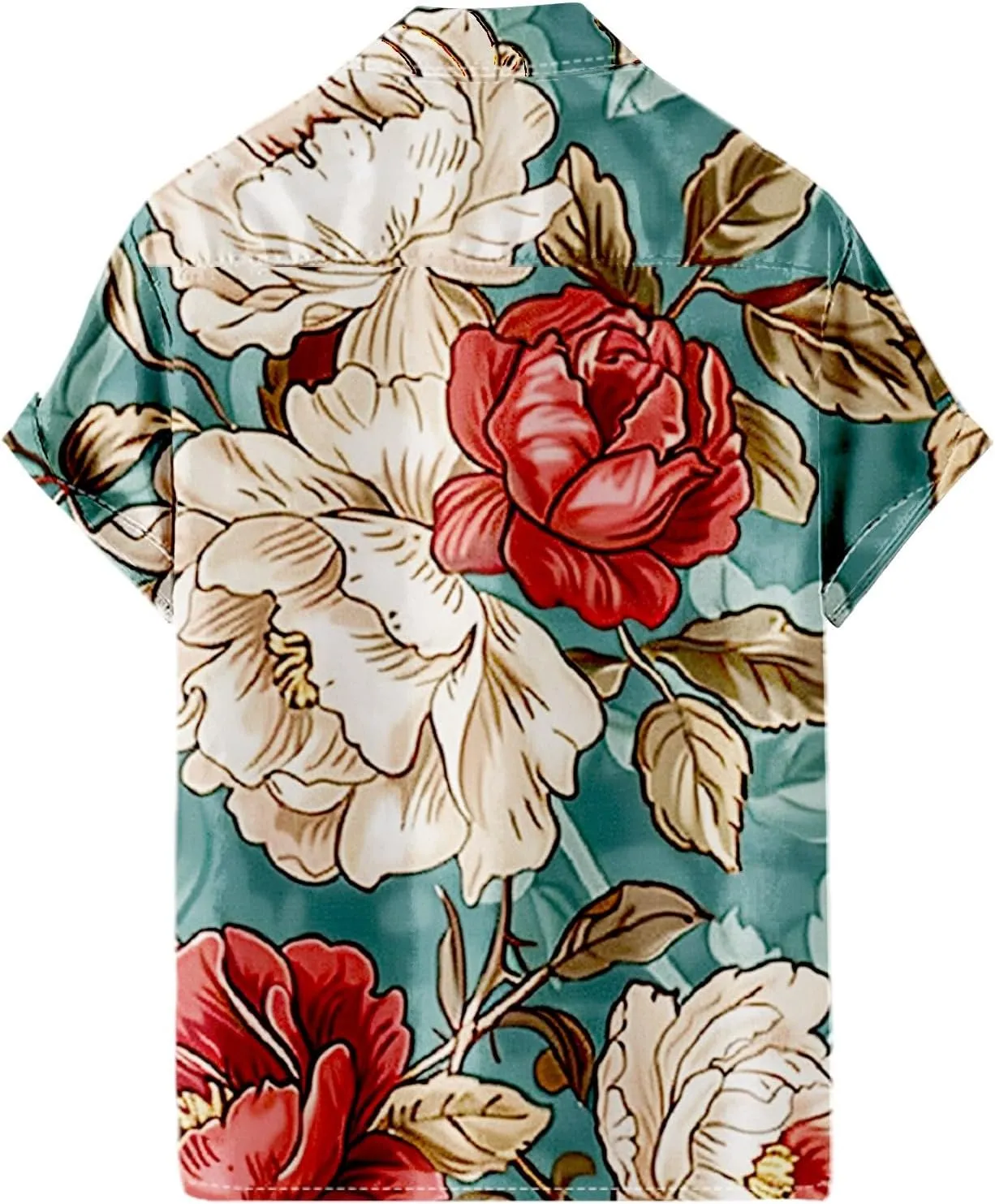 Mens Vacation Shirts Printed Casual Shirt Mens Vacation Shirts Mens Funny Hawaiian Button Down Shirts Button Down