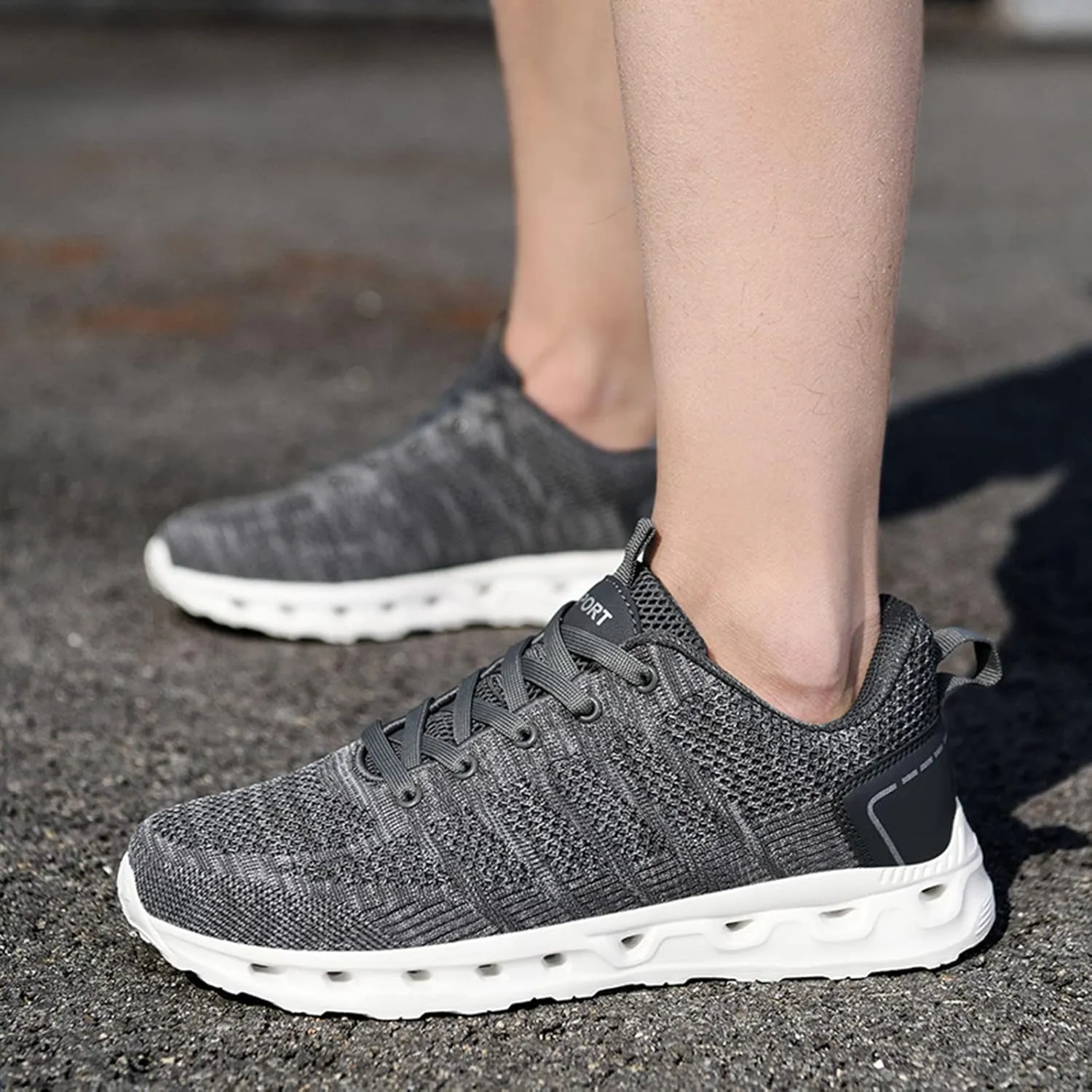 Mens Walking Shoes Men Slip on Shoes Men's Slip On Comfortable Light Weight Dress Men Lightweight Breathable Fashion Sneakers Tennis High Top Sneakers for