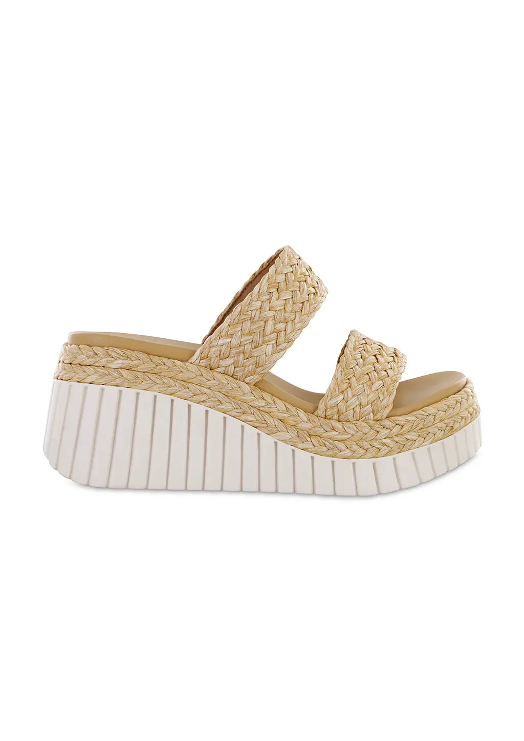 Mia Zayla Raffia Sandals