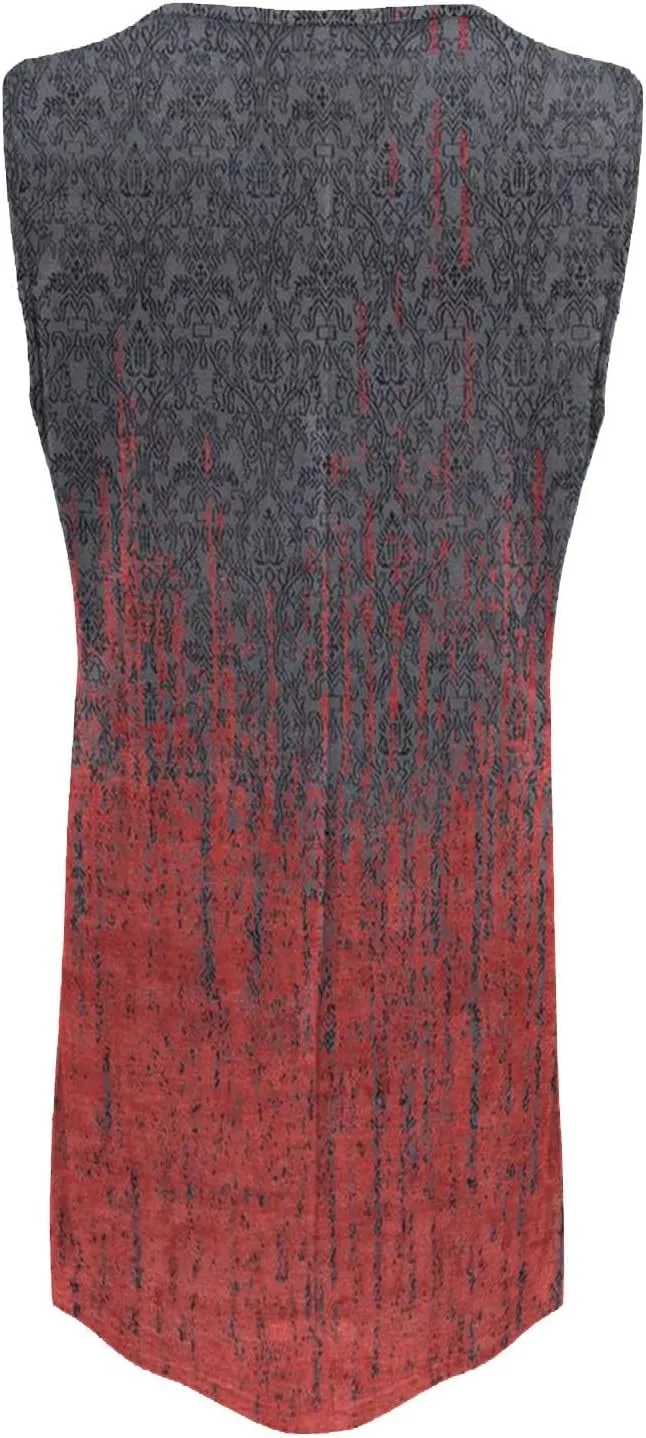 Midi Boho Dresses for Women Ring Straps Sleeveless Summer Casual Dress Sexy Elegant Beach Dress Flowy Mini Tank Dress