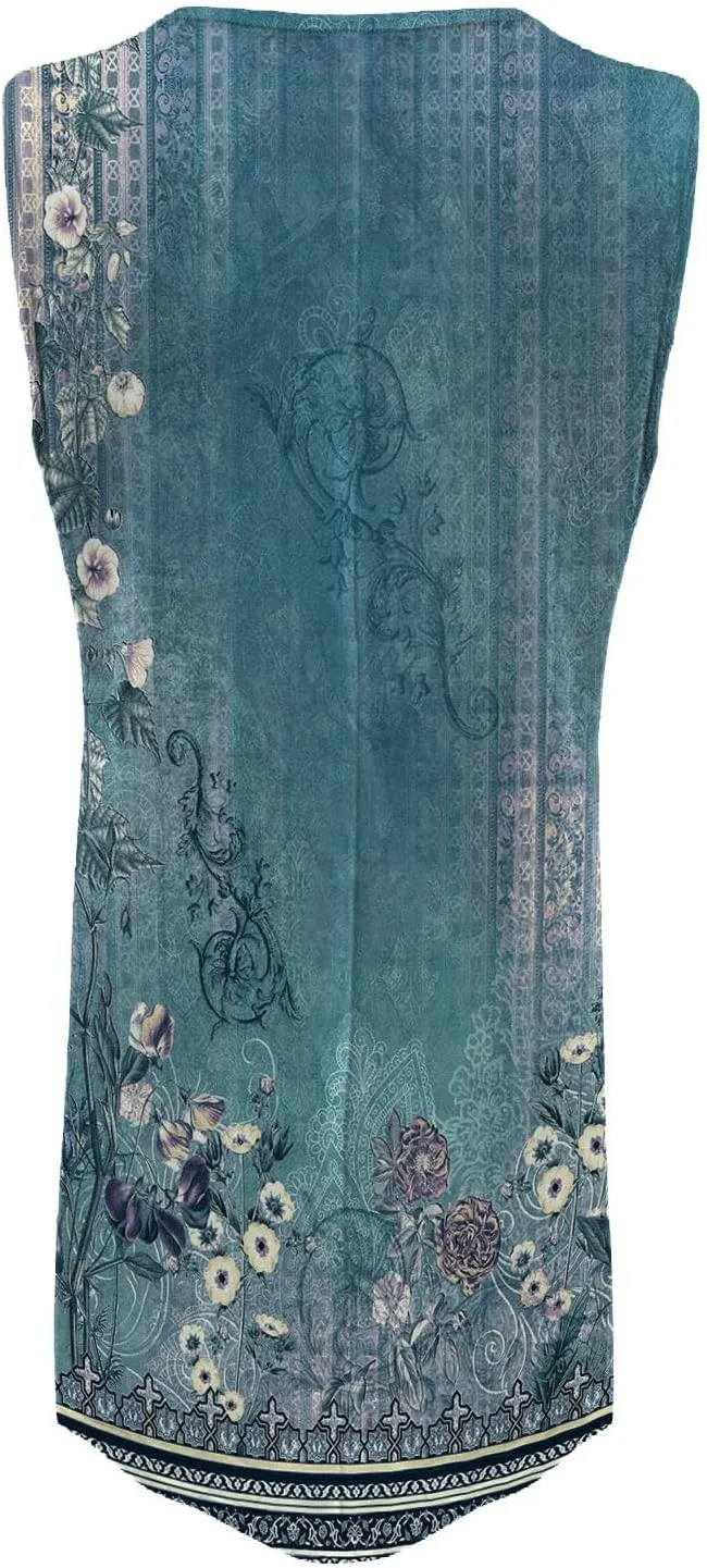 Midi Boho Dresses for Women Ring Straps Sleeveless Summer Casual Dress Sexy Elegant Beach Dress Flowy Mini Tank Dress