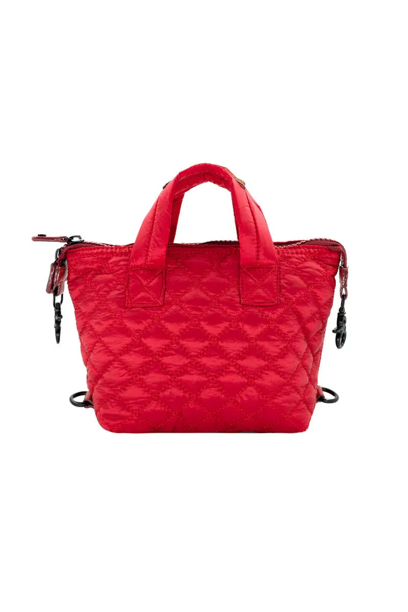Mini Quilted Convertible Handbag
