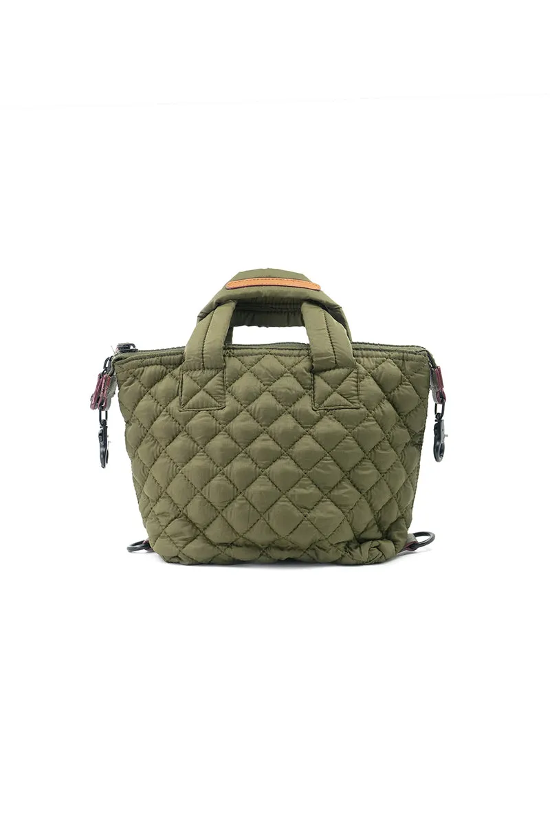 Mini Quilted Convertible Handbag