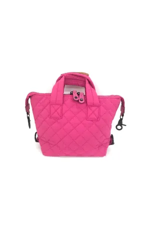 Mini Quilted Convertible Handbag