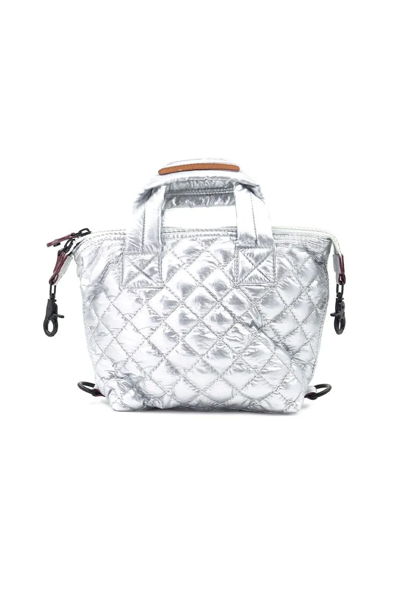 Mini Quilted Convertible Handbag