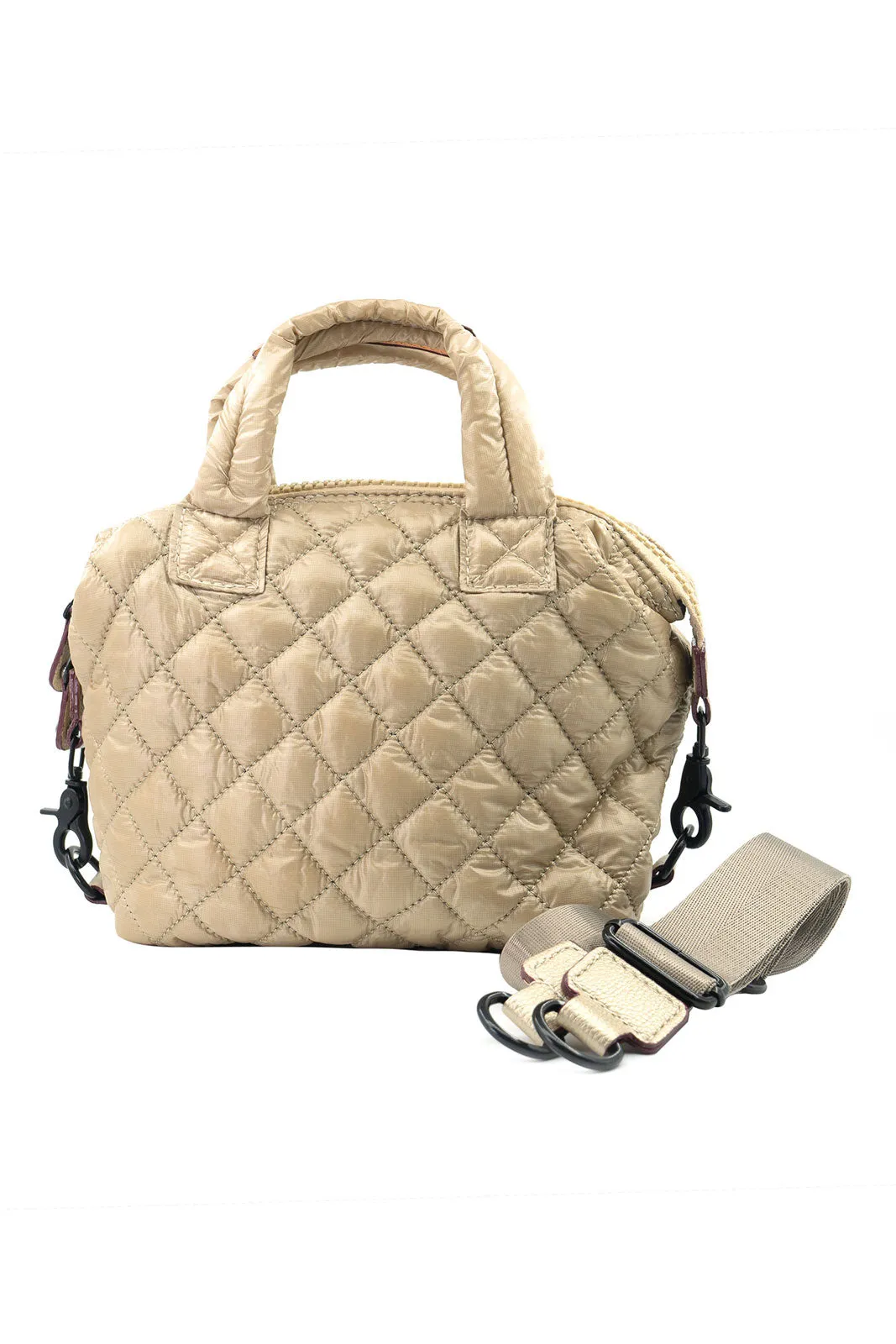 Mini Quilted Convertible Handbag