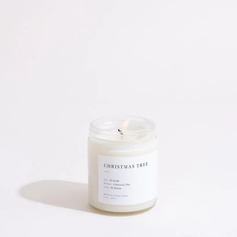 Minimalist Candle (Christmas Tree)