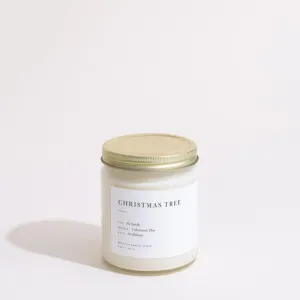 Minimalist Candle (Christmas Tree)