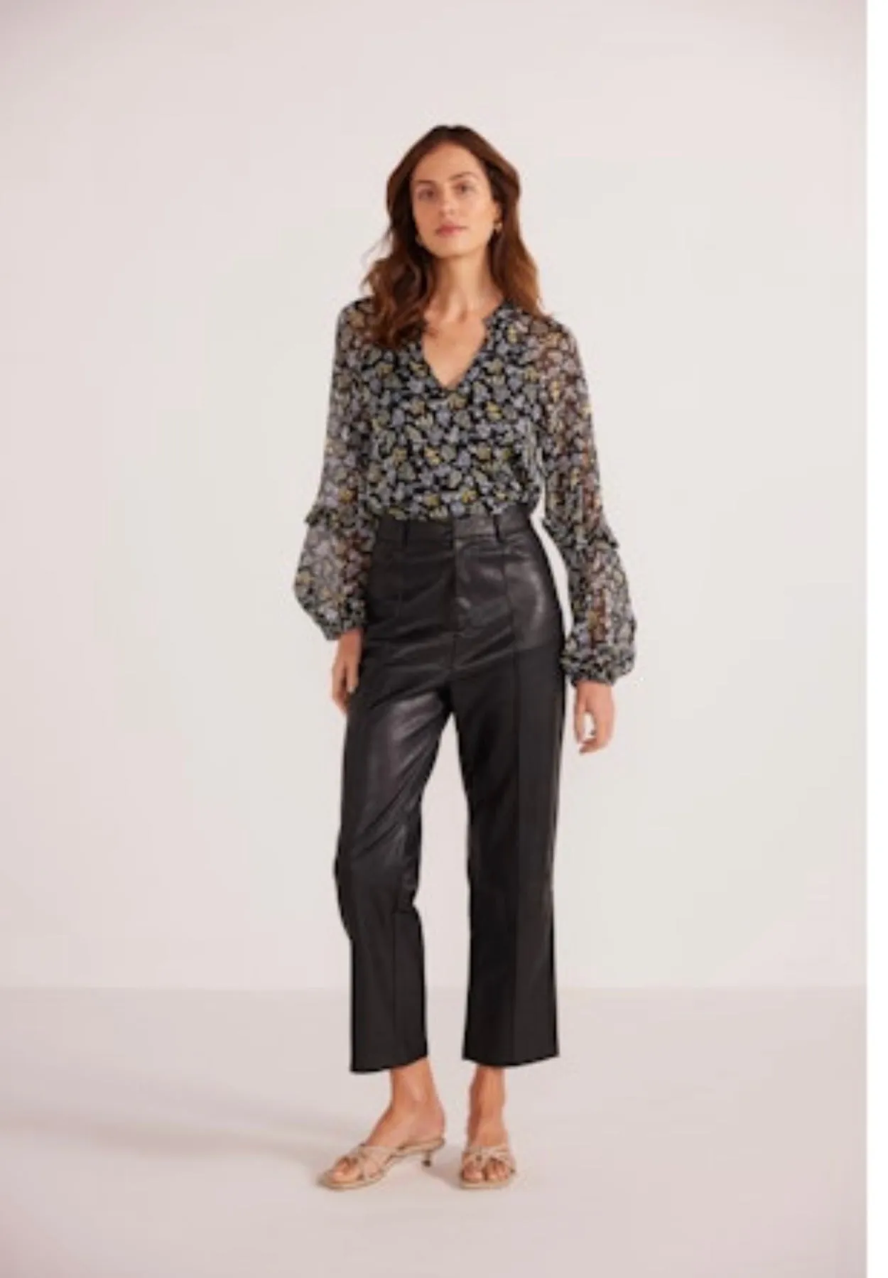 Mink Pink Leena Pu Pant