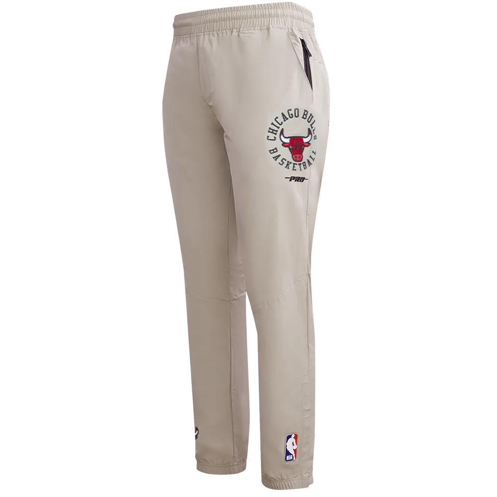 NBA CHICAGO BULLS HYBRID WOVEN MEN'S PANT (KHAKI)
