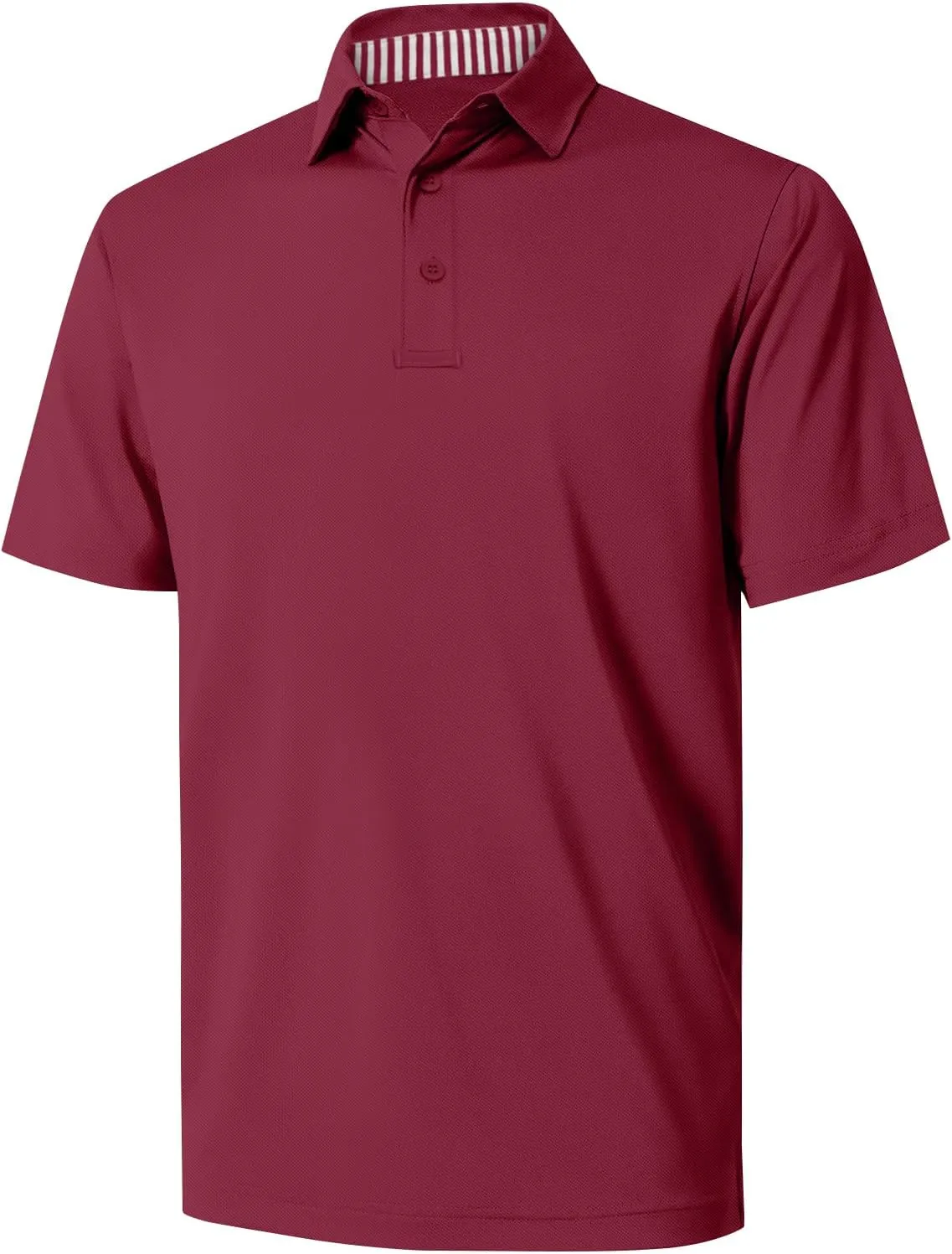 NIASHOT Polo Shirts for Men Summer Short Sleeve Golf Polos Quick-Dry Moisture Wicking T-Shirts Fashion Clothes Mens Gifts