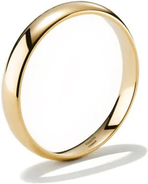 NOKMIT 2mm 4mm 6mm Gold Wedding Bands for Women Men Tungsten Dainty Gold Dome Rings Thumb Pinky Ring High Polish Non Tarnish Comfort Fit Size 4-12