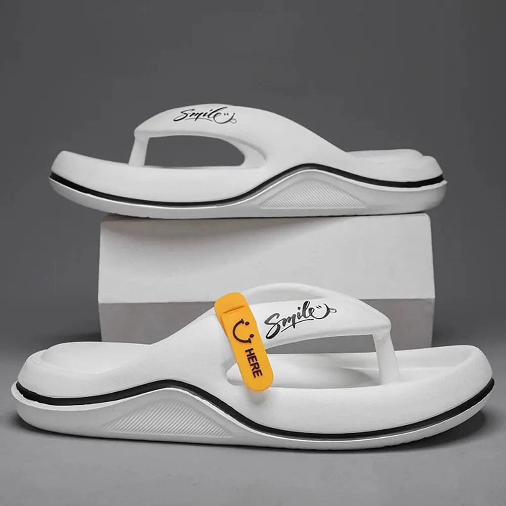 OBABO Flip Flops Mens Thong Sandals Summer 2025 New Men Shoes Thick Bottom EVA Non-slip Slide Slippers Outdoor Indoor Couples Shoes