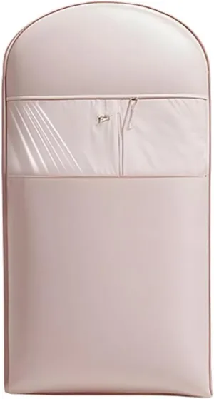 Otherwise Garment Bag, 2025 Space Saving Hanging Garment Bag with Self Compression Zipper, Compression Garment Bags For Hanging Clothes Save Space (Pink,XL)
