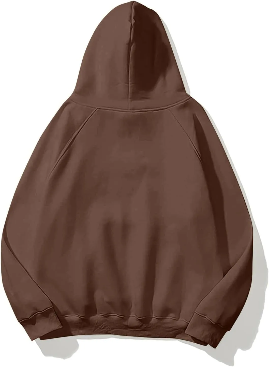 Oversized Hoodies for Women and Men Couples Fleece Basic Solid Hooded Sweatshirt Pullover Jackets