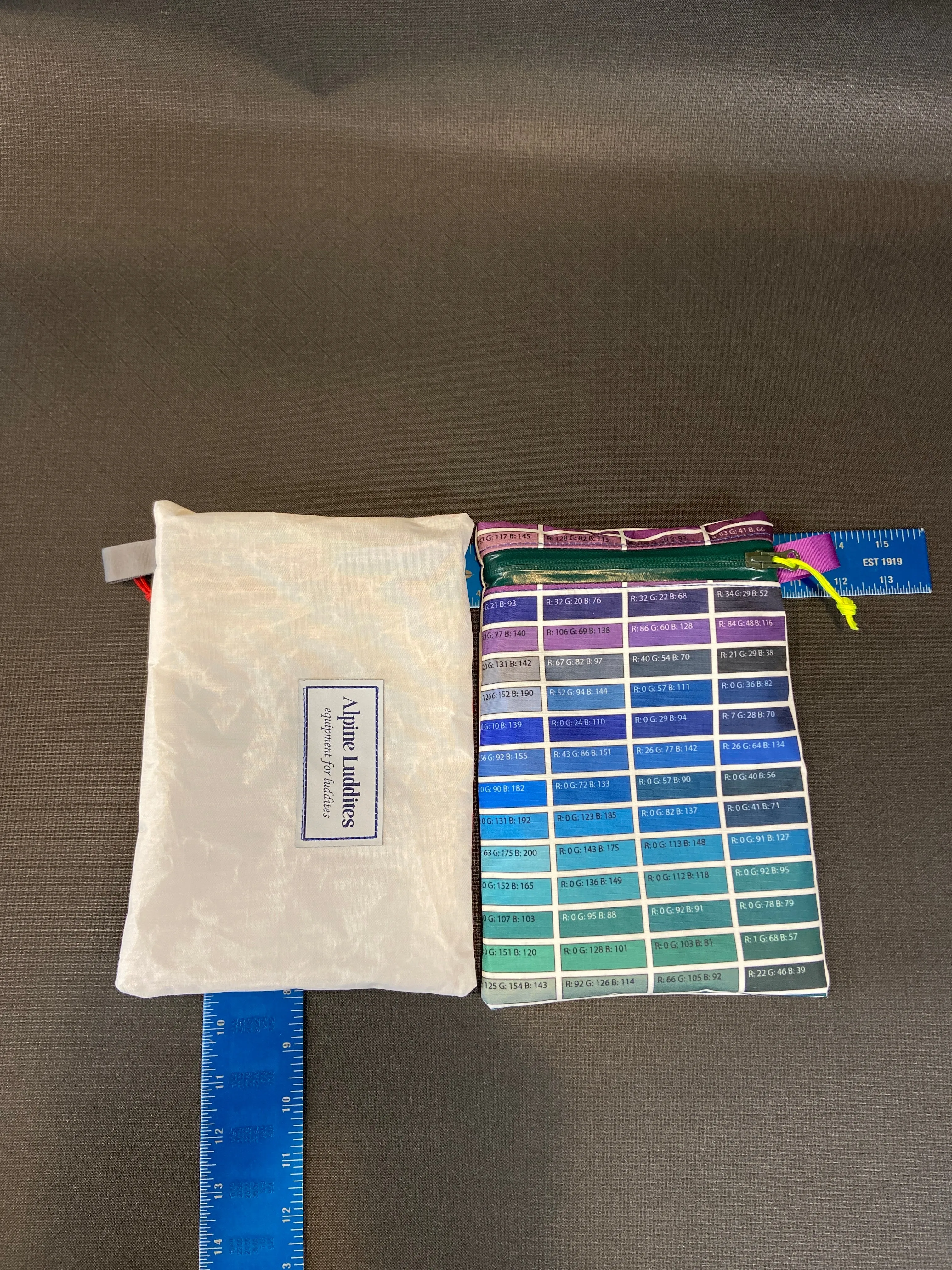 Pantone zip bags