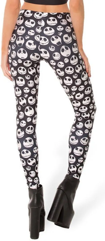QZUnique Women's Ankle Length Footless Elastic Leggings Yoga Pants