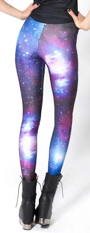 QZUnique Women's Ankle Length Footless Elastic Leggings Yoga Pants