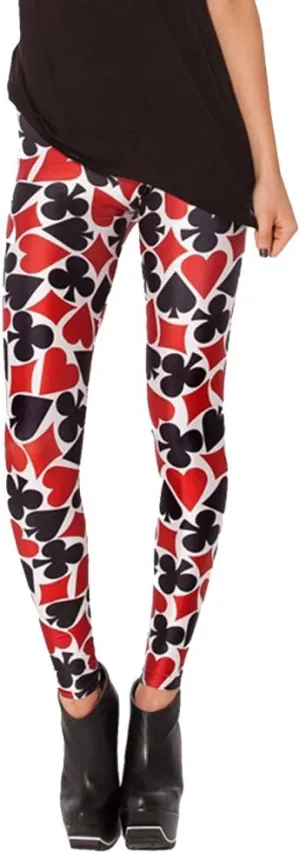 QZUnique Women's Ankle Length Footless Elastic Leggings Yoga Pants