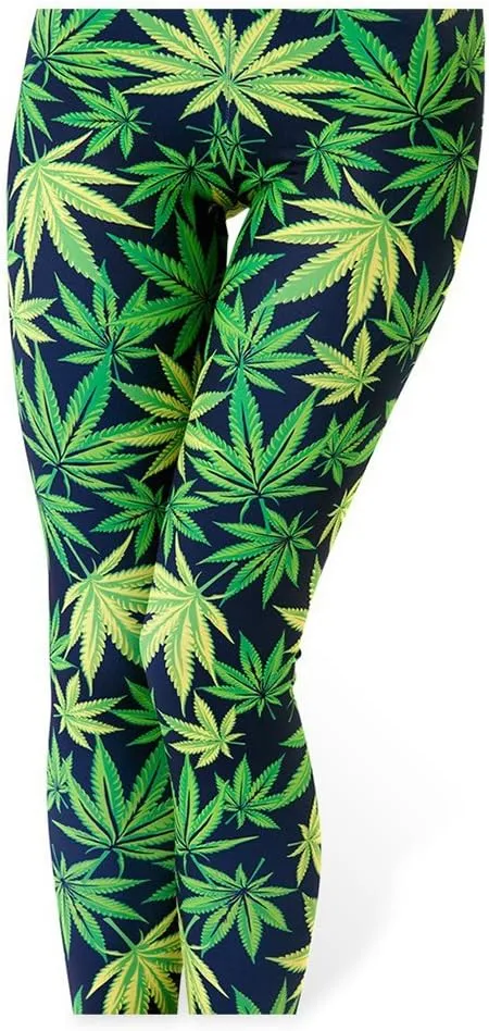 QZUnique Women's Ankle Length Footless Elastic Leggings Yoga Pants