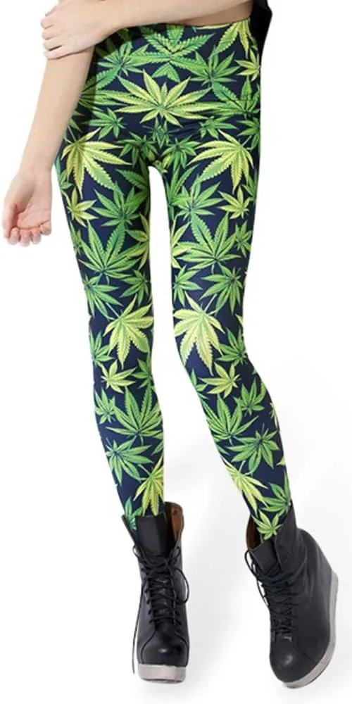 QZUnique Women's Ankle Length Footless Elastic Leggings Yoga Pants