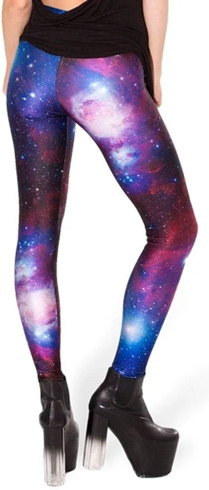 QZUnique Women's Ankle Length Footless Elastic Leggings Yoga Pants