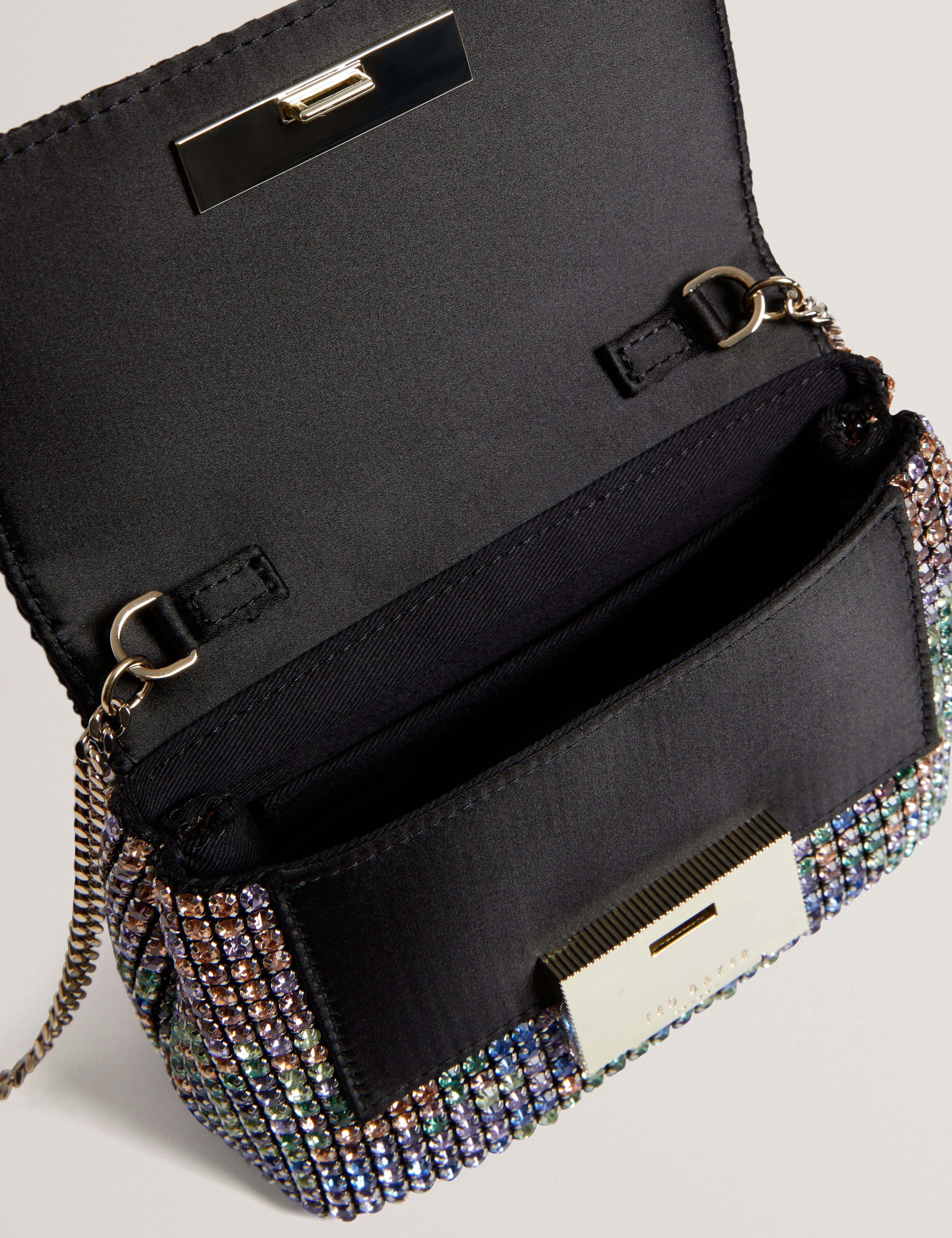 Seurat Crystal Mini Crossbody Bag Multicol