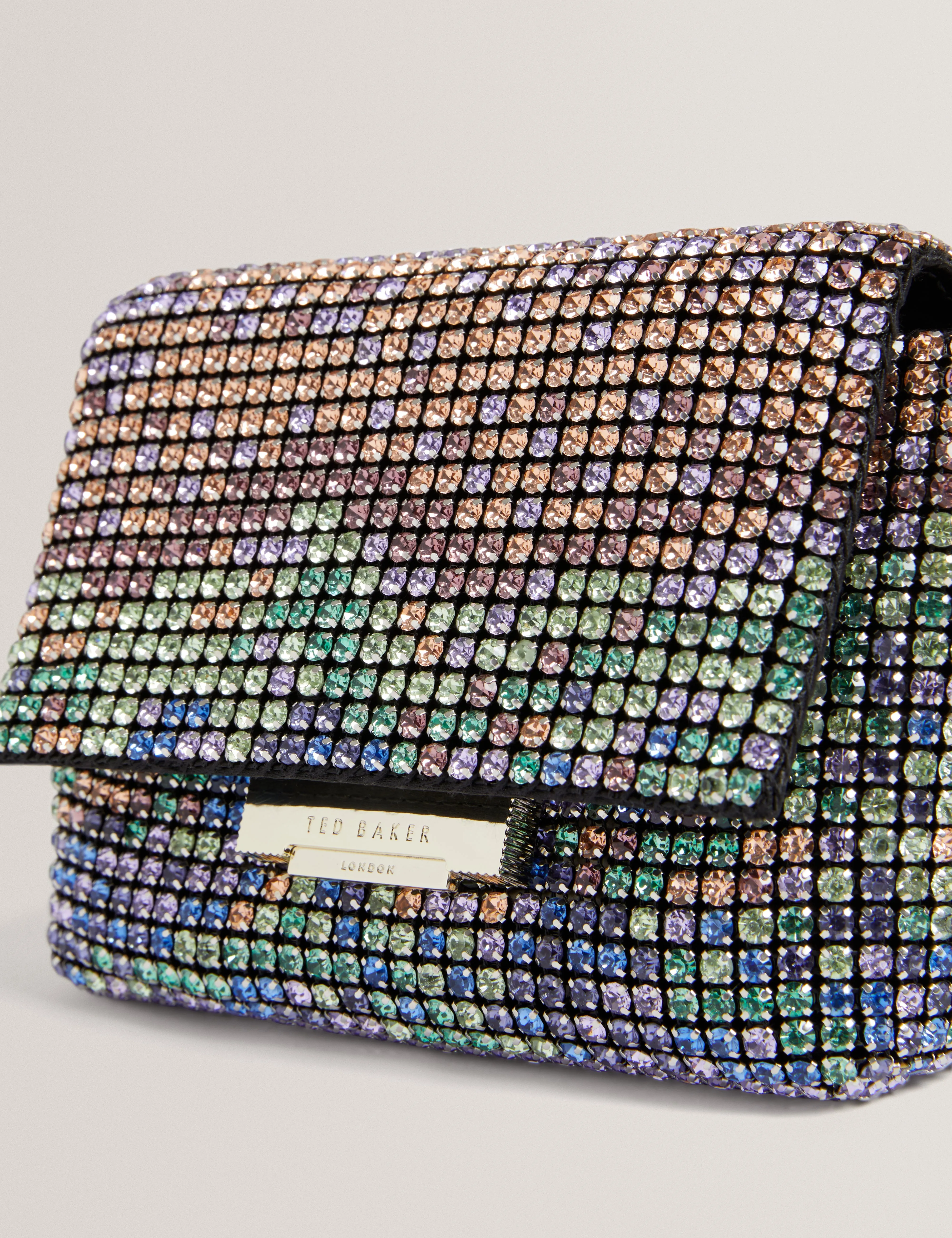 Seurat Crystal Mini Crossbody Bag Multicol