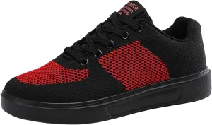 Shoes for Men Campus Shoes Mens Slip on Walking Blade Tennis Men's Tennis Racquet Sport Athletic Gym for Men White Sneakers Leather