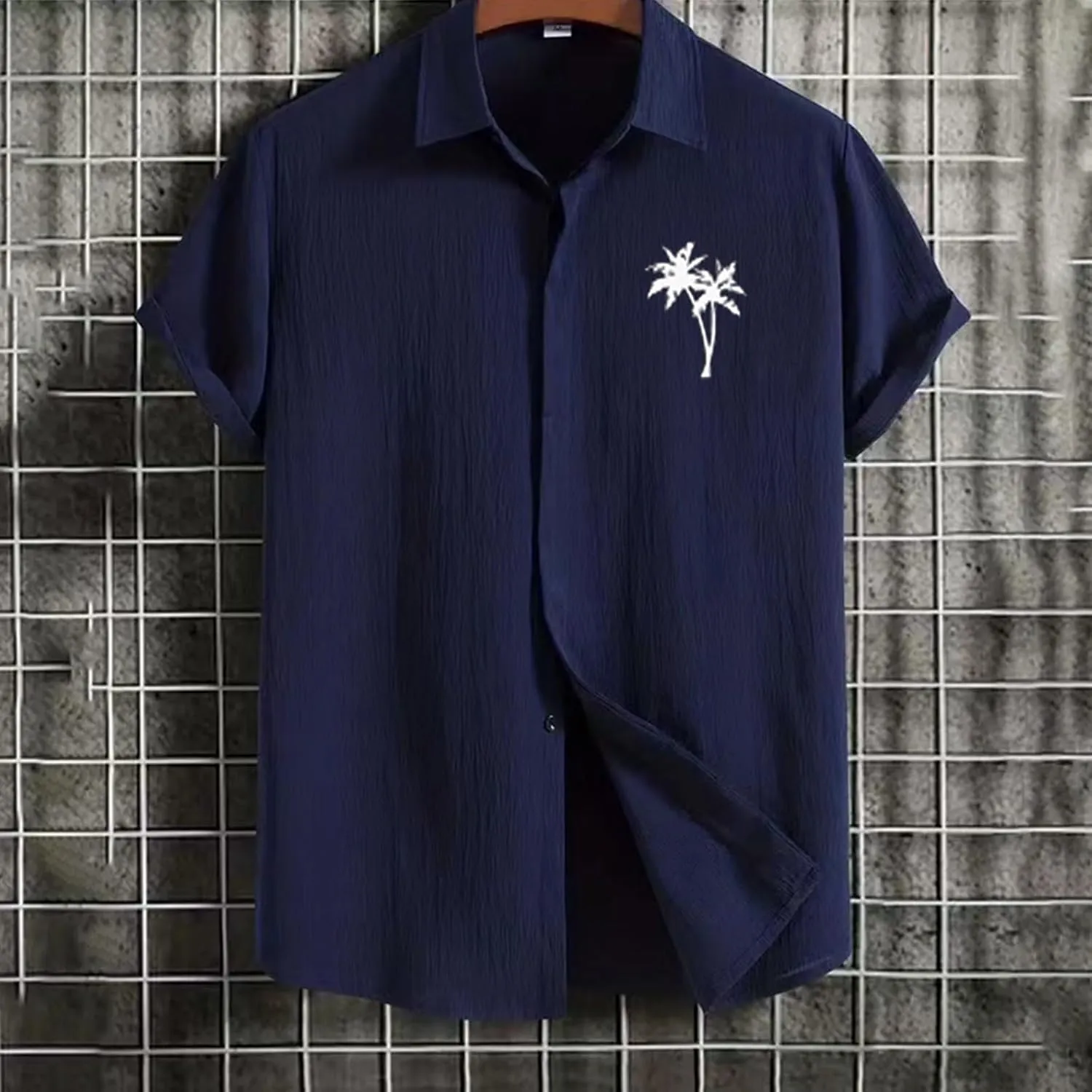 Short Sleeve Shirts for Men Cotton Linen Casual Summer Loose Fit Shirt Big and Tall Fashion Oversized Stylish Holiday Tshirts