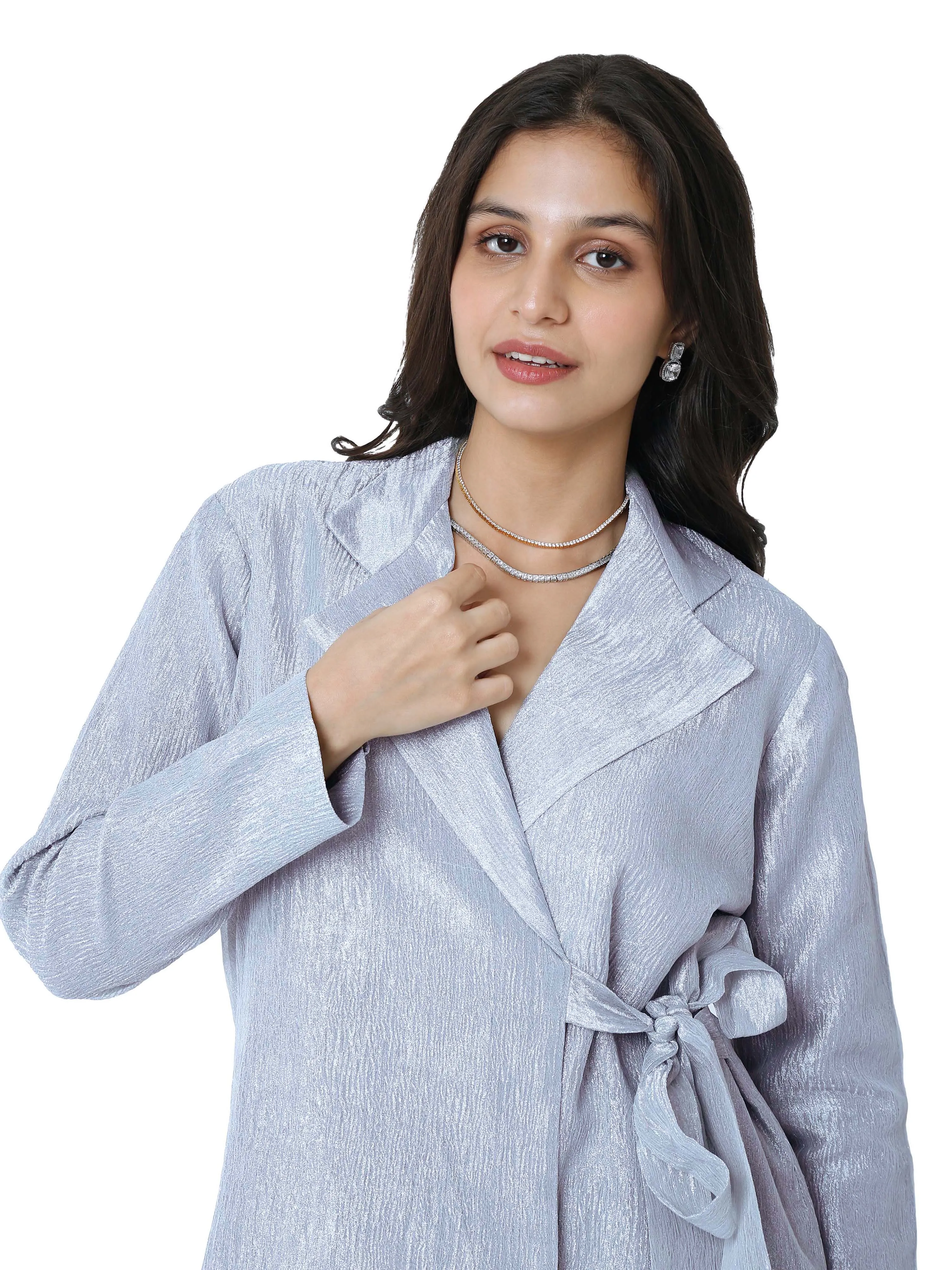 Silver Jacket and Pant