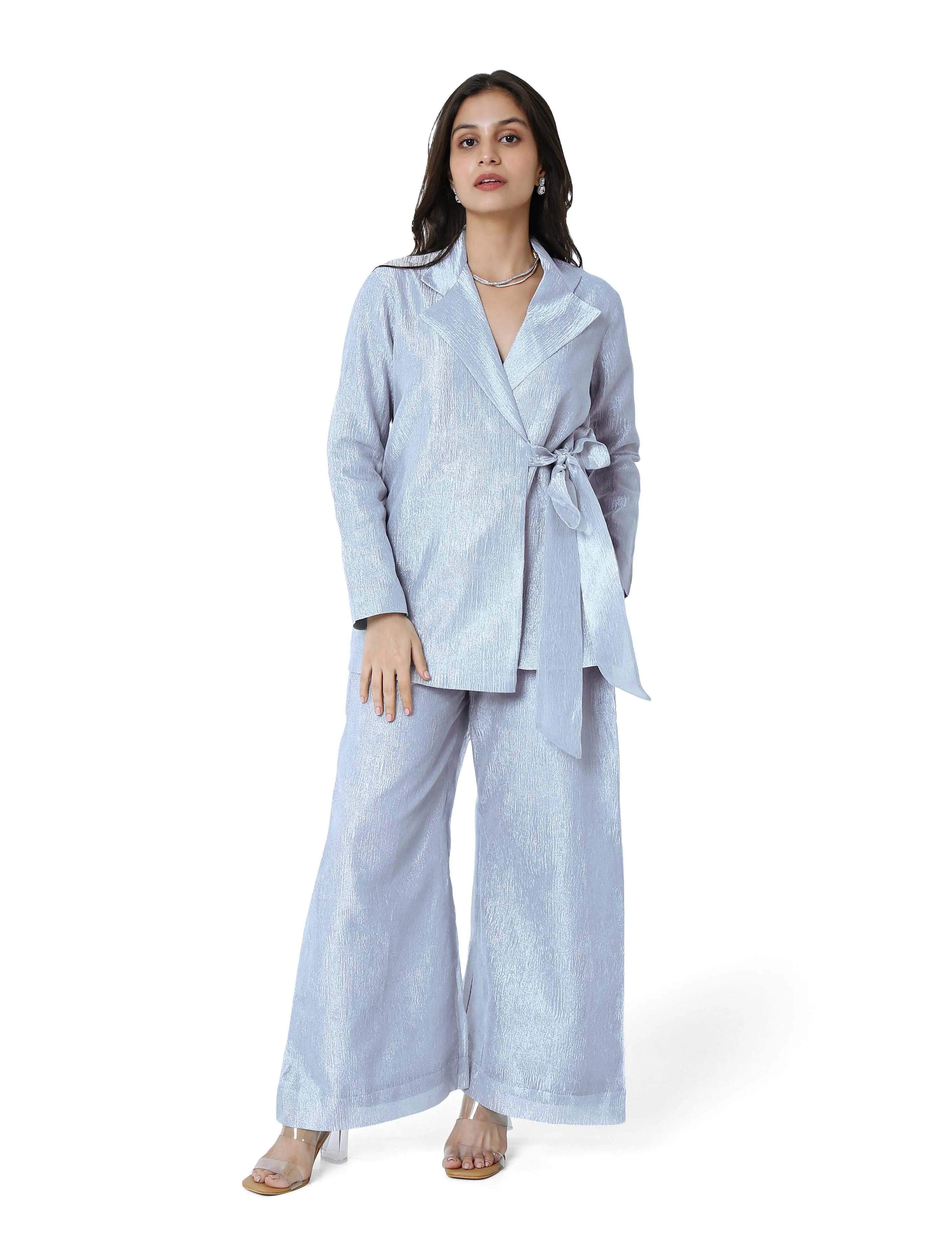 Silver Jacket and Pant