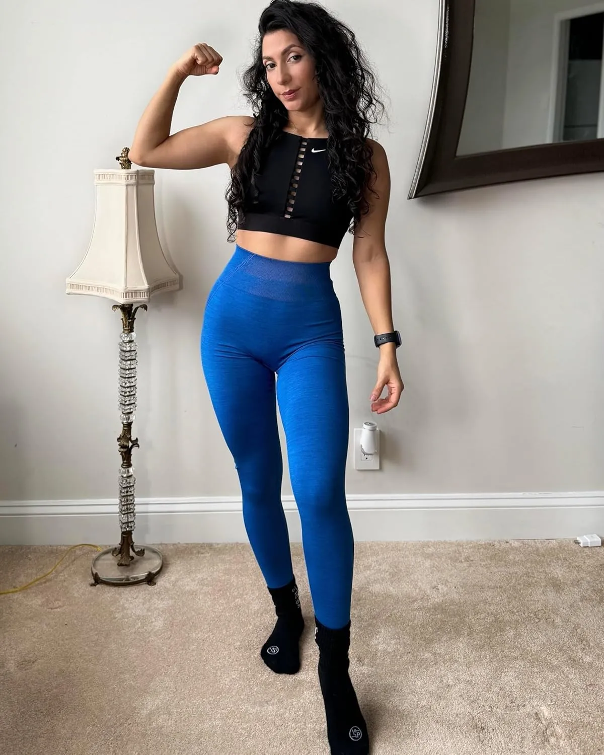 Soul Collection Seamless Scrunch Effortless Leggings Workout Regular Length