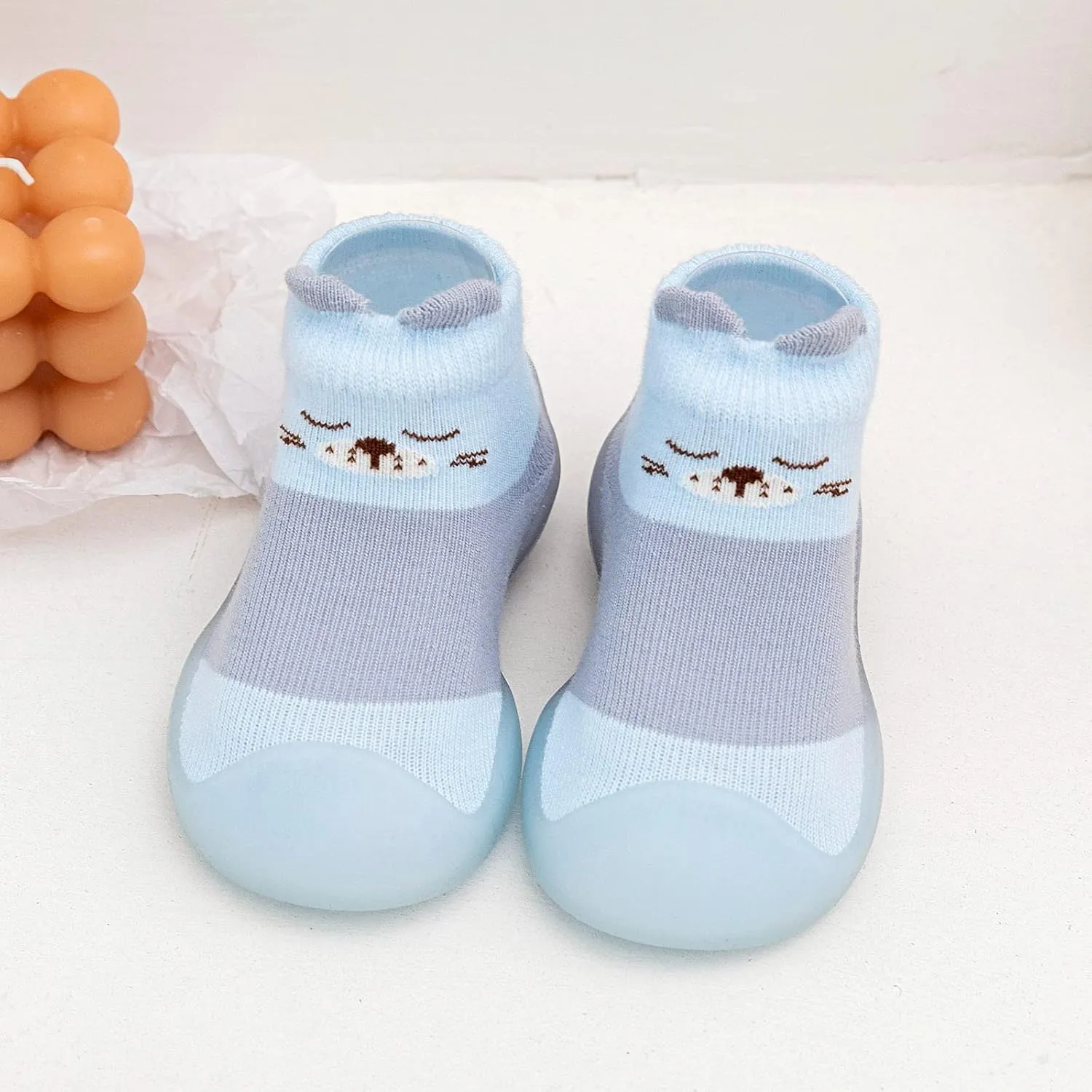 Summer and Autumn Comfortable Infant Toddler Shoes Cute Pattern Colorblock Children Mesh Floor Little Girls Shoes